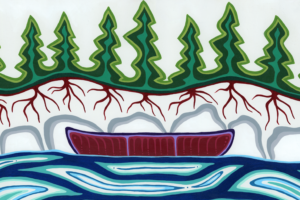 Cover art from OPG's Reconciliation Action Plan